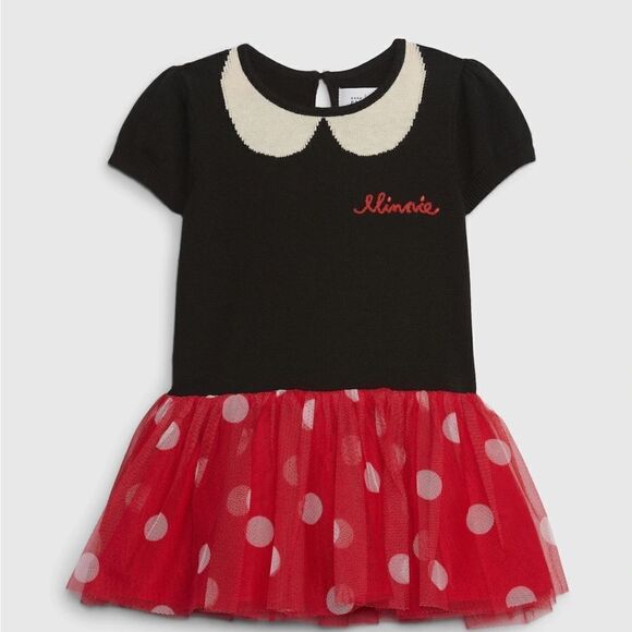 Minnie Mouse Retro Baby Gap/Baby Disney Tulle Baby Dress. Halloween costume. - Picture 1 of 10